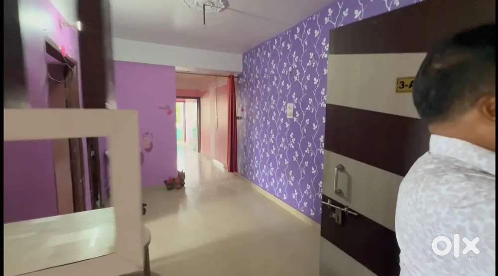 3 bhk semi furnished  flat in posh locality in Bariatu