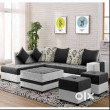Today price buy new sofa 8490, L size sofa 13990/- EMI available