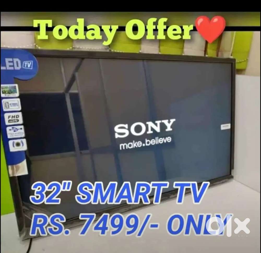 WEDNESDAY SUPER SALE OFFER ALL SIZES LED TV LATEST MODEL BOX PIECE