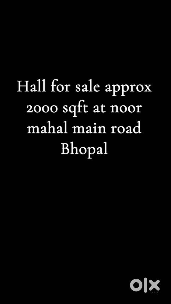 Hall/shop for sale ideal for office, supermarket,bank etc on main road