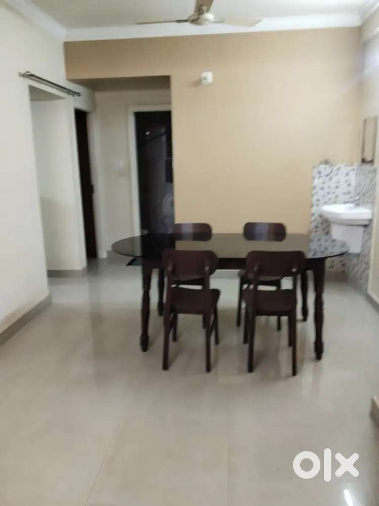 2 bhk fernished flat for rent at derebail rent 20000