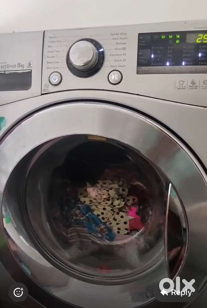 LG 8kg Front load automatic washing machine