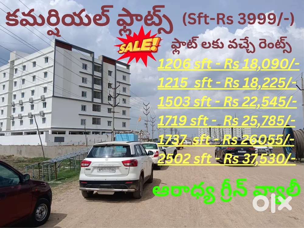 2 BHK and 3 BHK flats with rent agreement in 3rd Inner Ring Roadl