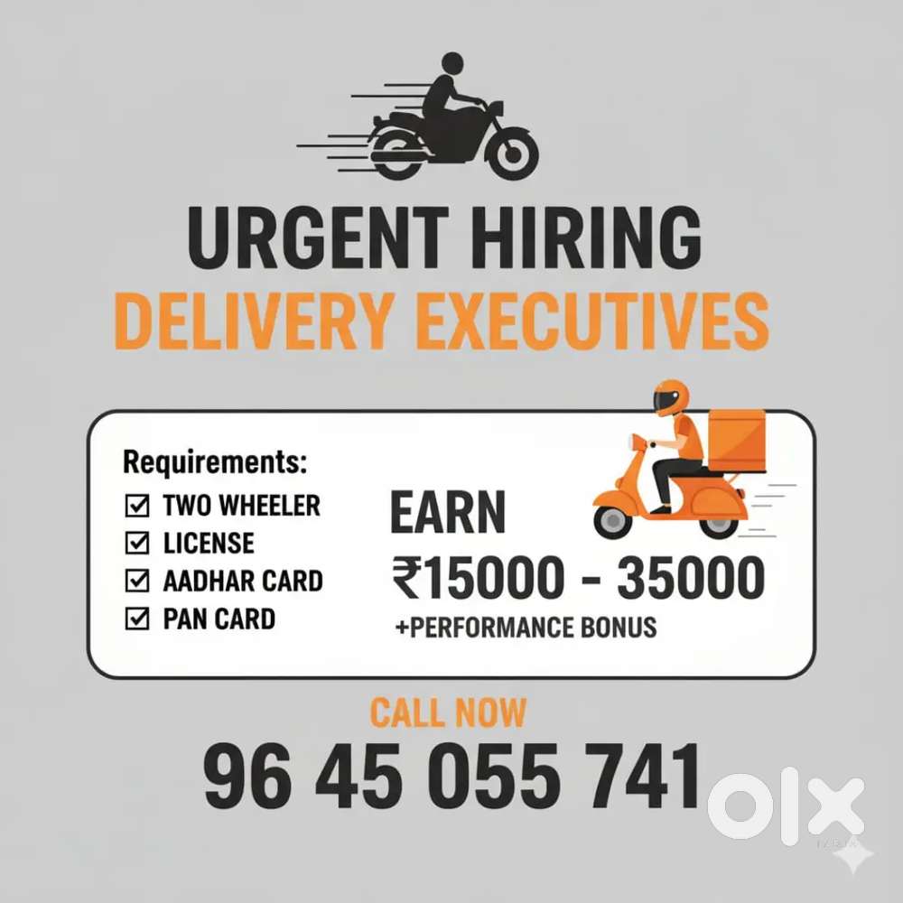 Full time devilery job