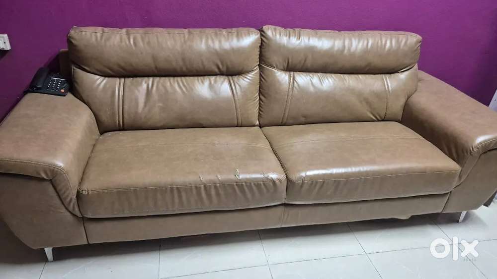 Purchased at Royaloak in February 2022. Malaysian leather. 4+2 seater.