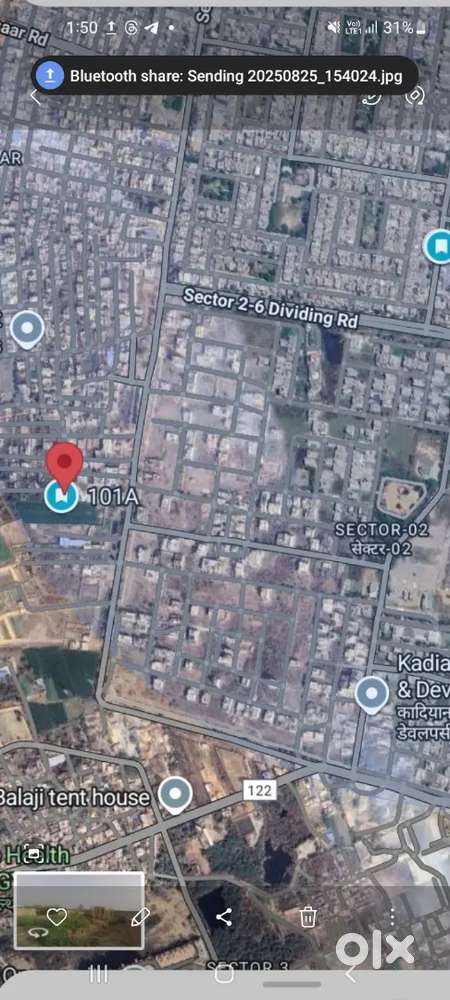 Plot for sale 140 gaj sector 2 ke samne