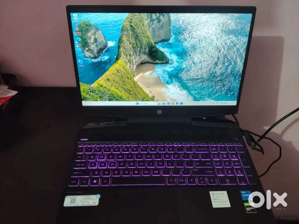 HP Pavilion Gaming i5 11th Gen  GTX 1650  8GB RAM  Hinge Issue