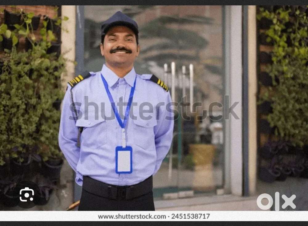 Werehouse security guard