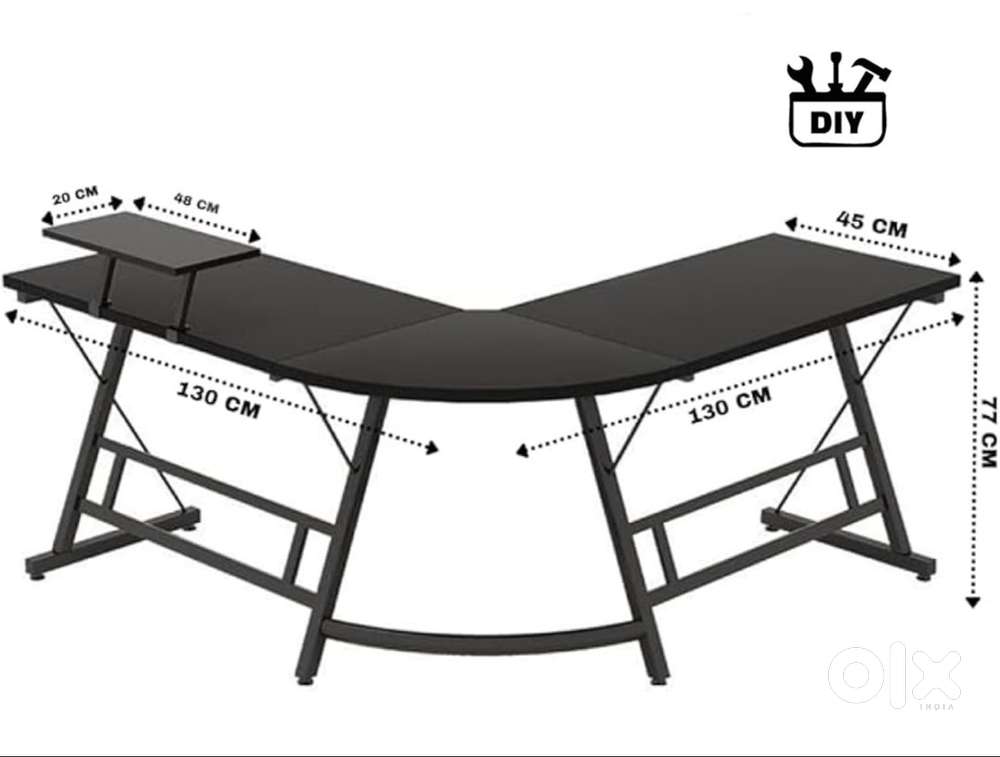 Pc L-Shape  corner table