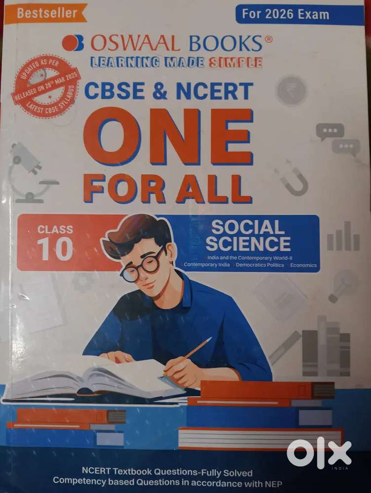 CLASS 10TH OSWAAL BOOK ALL IN ONE FOR SST FOR 2026 EXAM