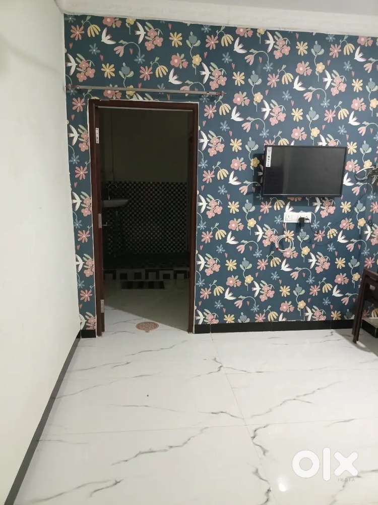 1bhk rooms for girls and brother and sister or couples also allowed