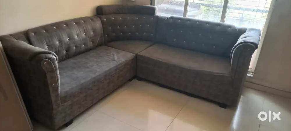 L shape sofa
