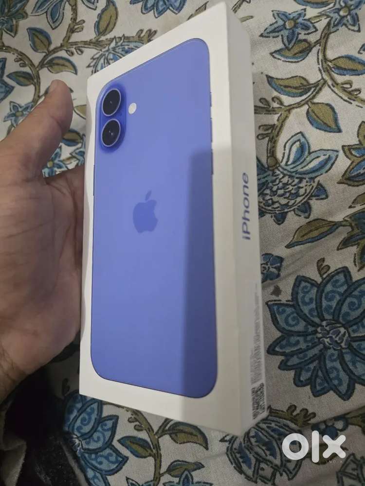 New seal packed Iphone 16 plus with indian bill