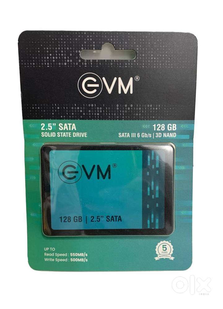 EVM 128GB SSD @1399, 256GB SSD @2399 and 512GB SSD  @3350
