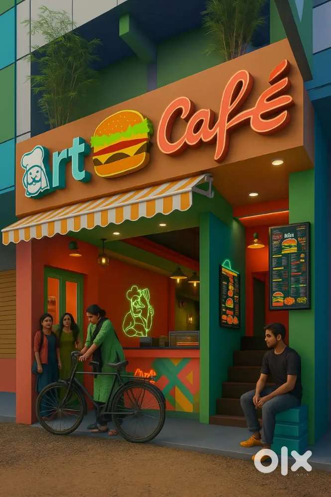 Newly renovated burgerfried chicken cafe looking for partner or buyer