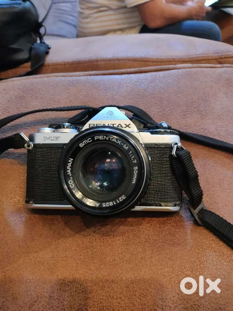 Camera Pentax with flash gun 1975