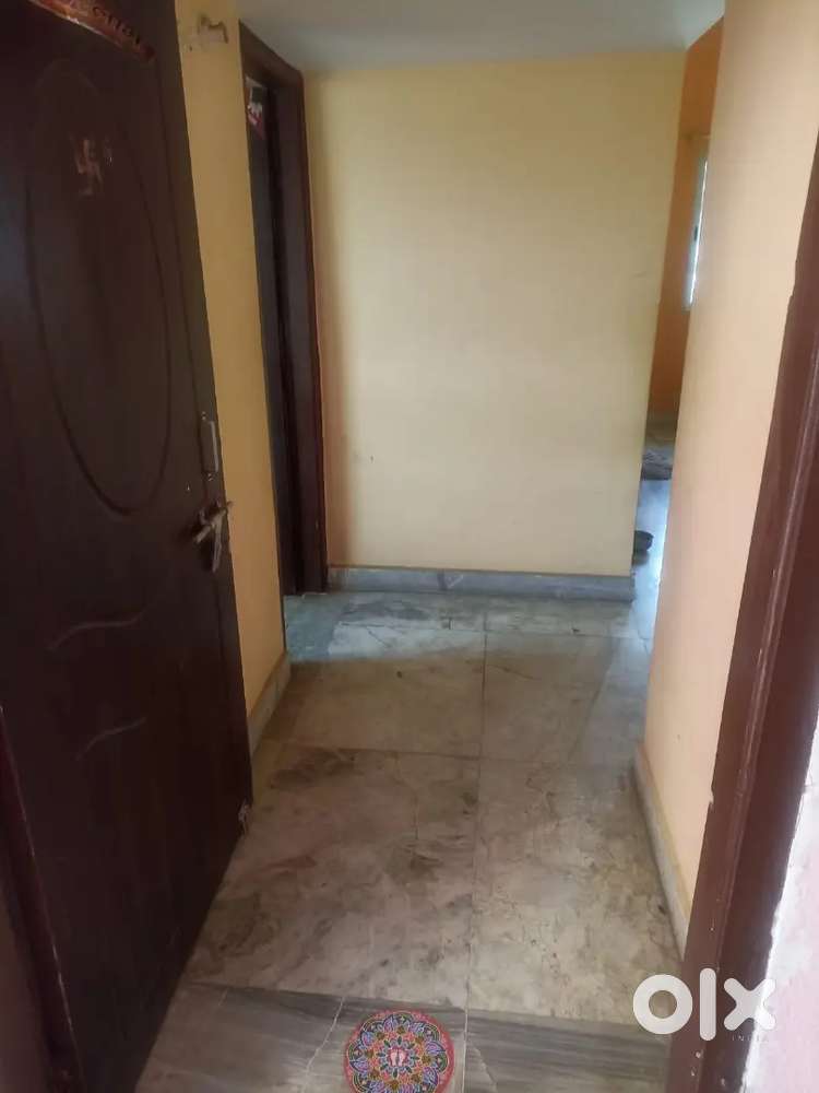 A lovely 2BHK flat facing west with 2 bedrooms a huge balcony