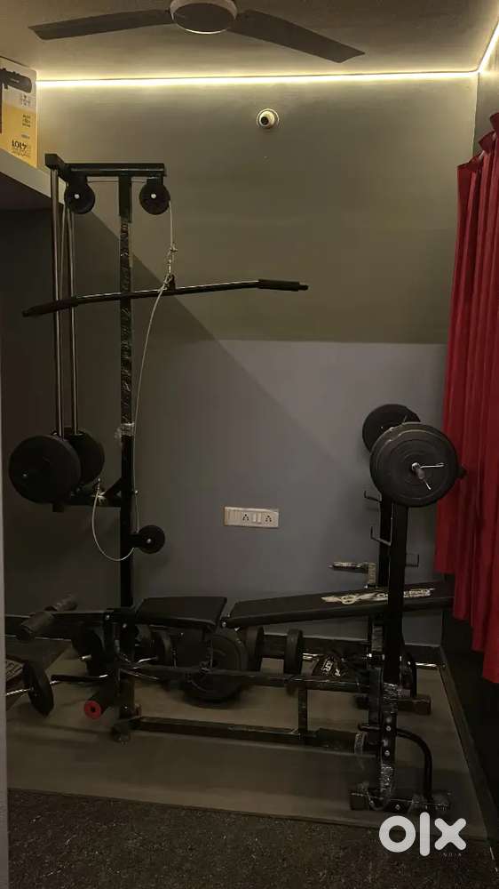 Home gym set