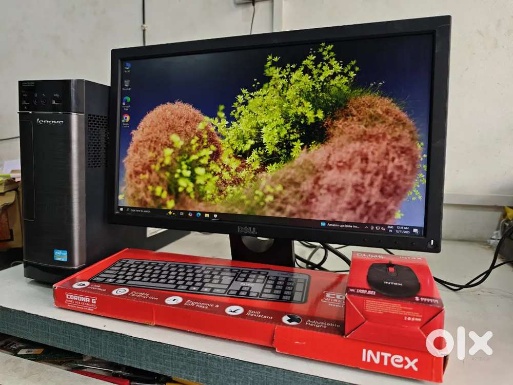 LENOVO I5 3RD GEN 10GB RAM 256 GB SSD DELL LED MONITOR 19 INCH