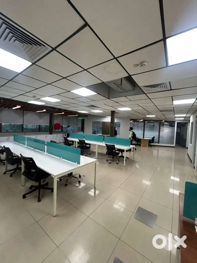 Fully furnished 75 workstations  plus 4 meetings