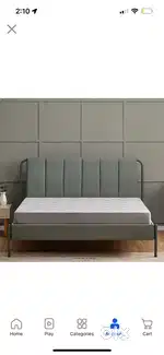 Soft matress with memory foam