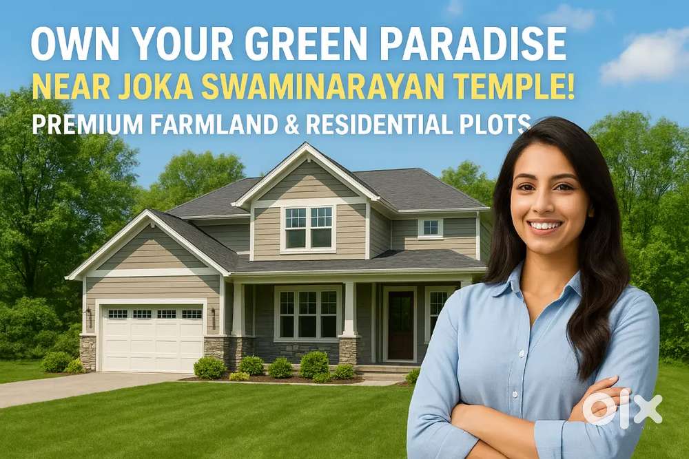 Plotted Farmland Available for sale near Joka Swaminarayan temple