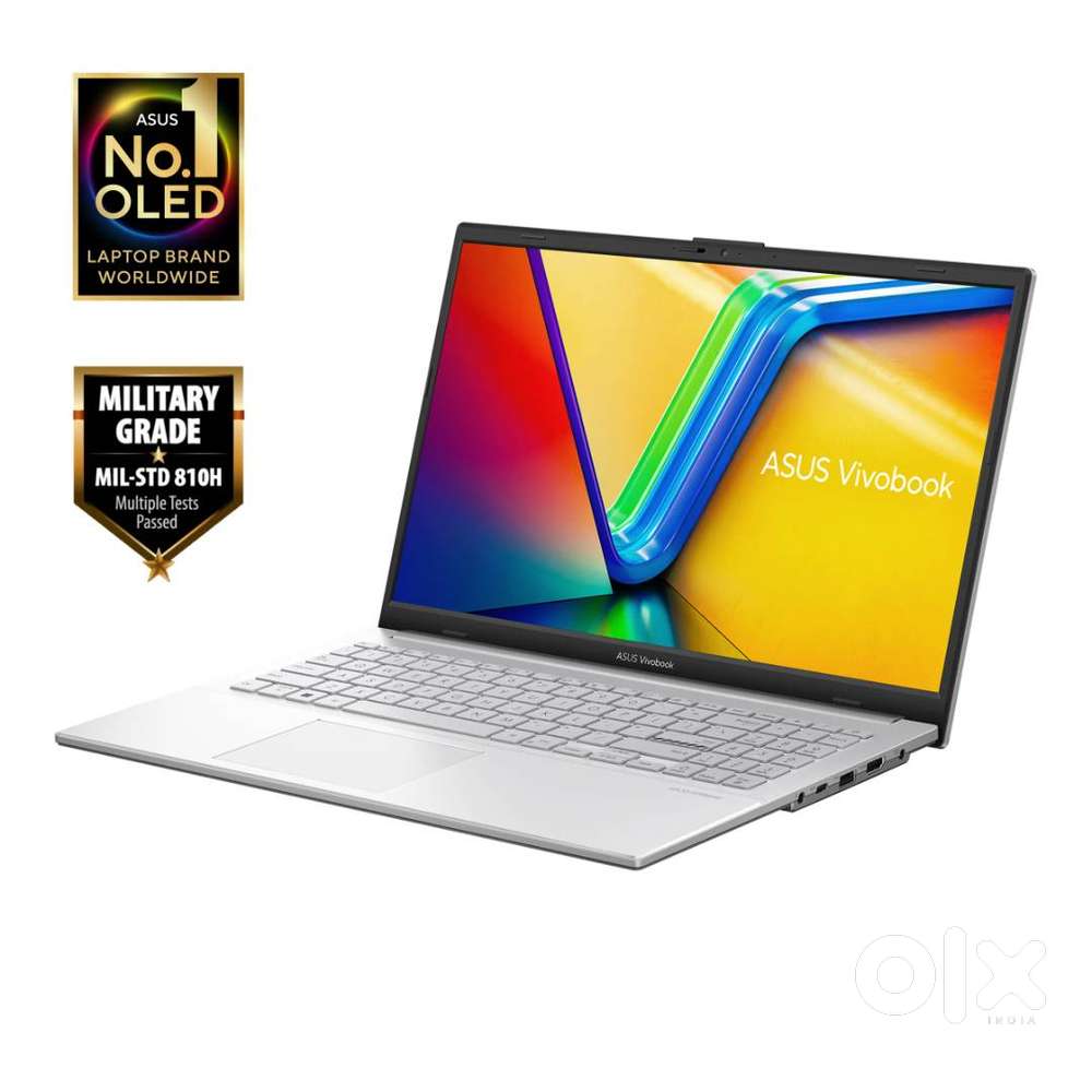 ASUS Vivobook Go 15 OLED, Student laptop, 7000 Series AMD Ryzen 5 7520