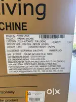 Haier washing machine