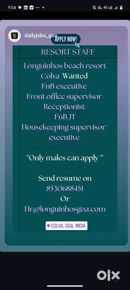 Front office associate/ Receptionist