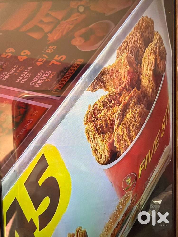 Five star Chicken for lease