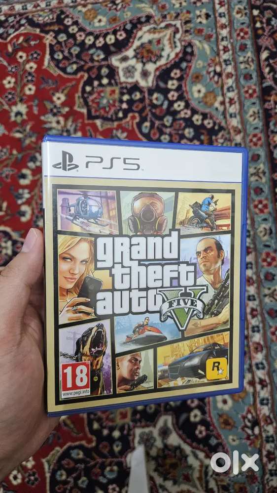 GTA5 PS5 Original Game with 0 Scratches