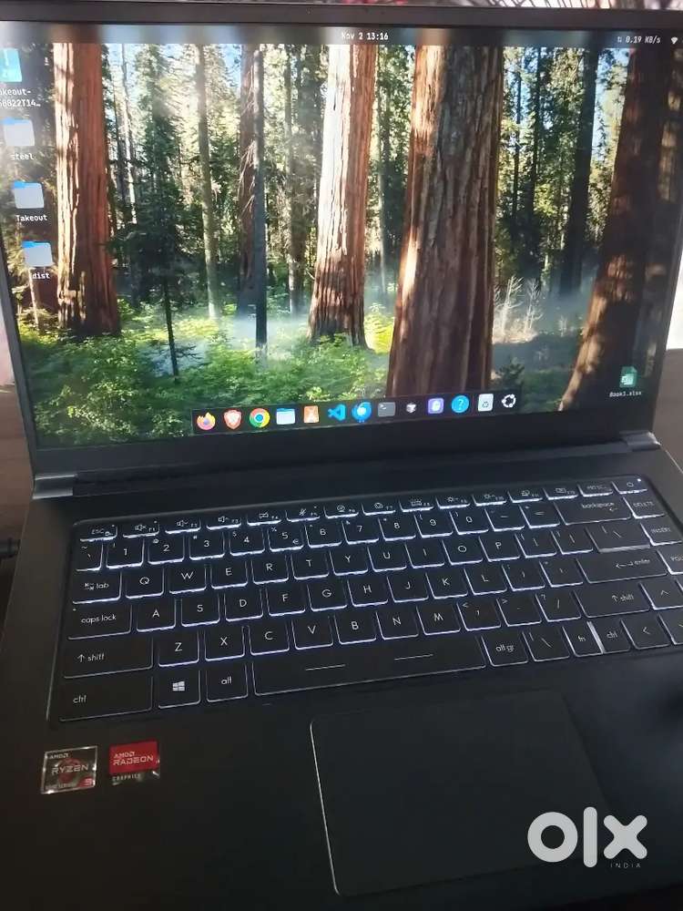 MSI Modern 15 Ryzen-5 5500U (8gb Ram 256gb SSD)