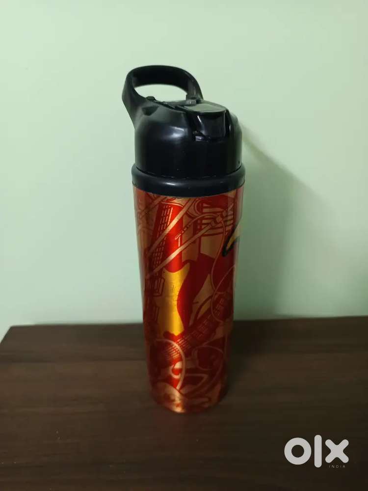 Printed copper water bottle with sipper 500ml