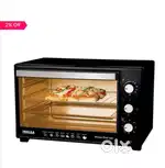 Inalsa Master Chef 16BK 16L Oven Toaster Grill, 1300W (Black) With Box