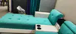 8-Seater Sofa with Glass Top Table – Excellent Condition