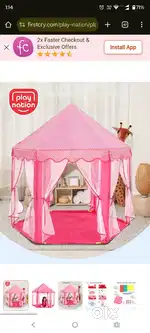 Castle type tent(indoor/outdoor)
