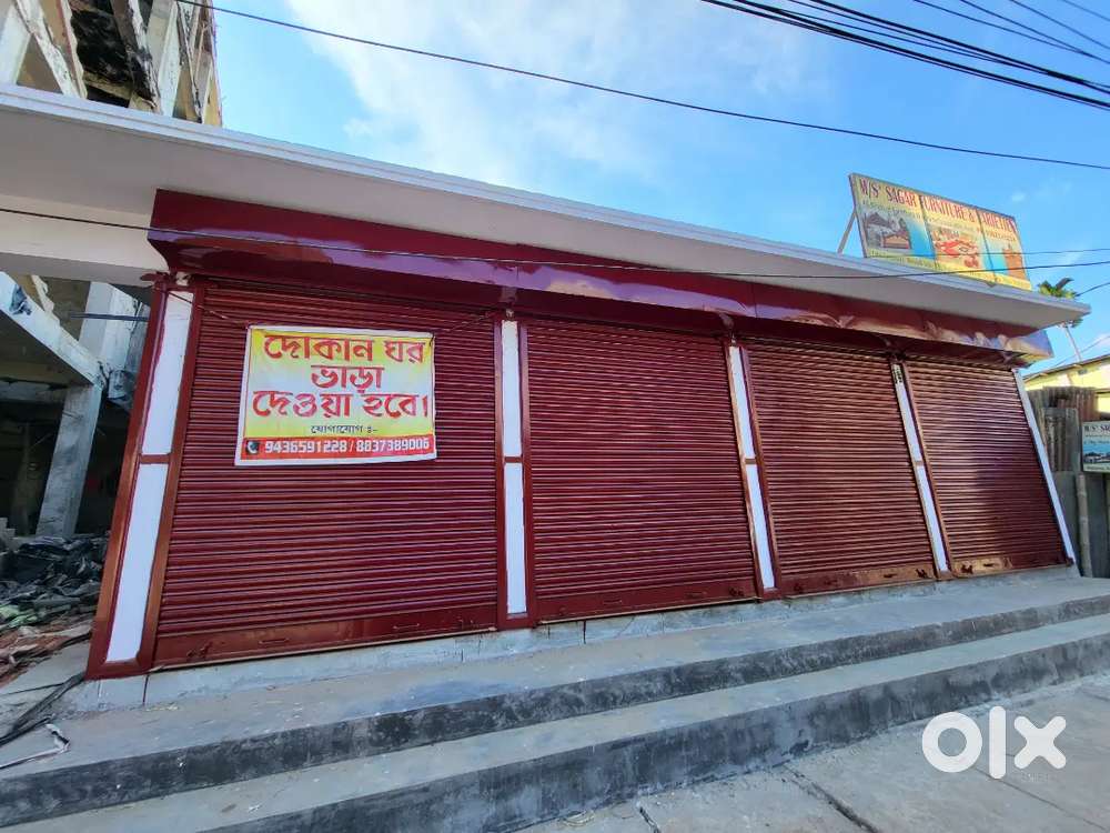 Two Shutter Shop available for Rent at Dhaleswar Ashram Chowmuhani
