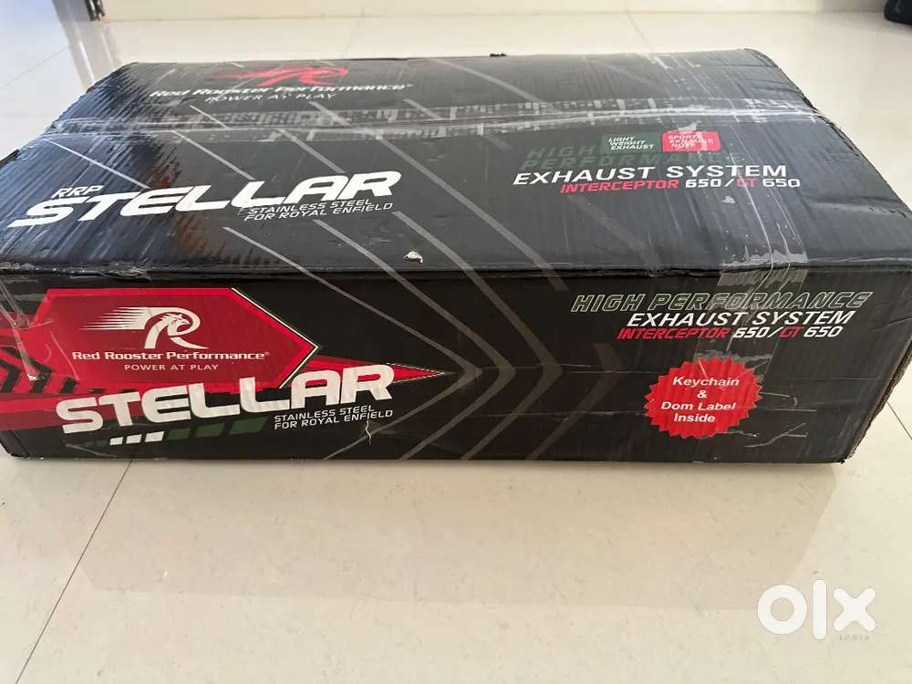 Red Rooster Performance RRP Stellar Exhaust  Interceptor 650 / GT 650
