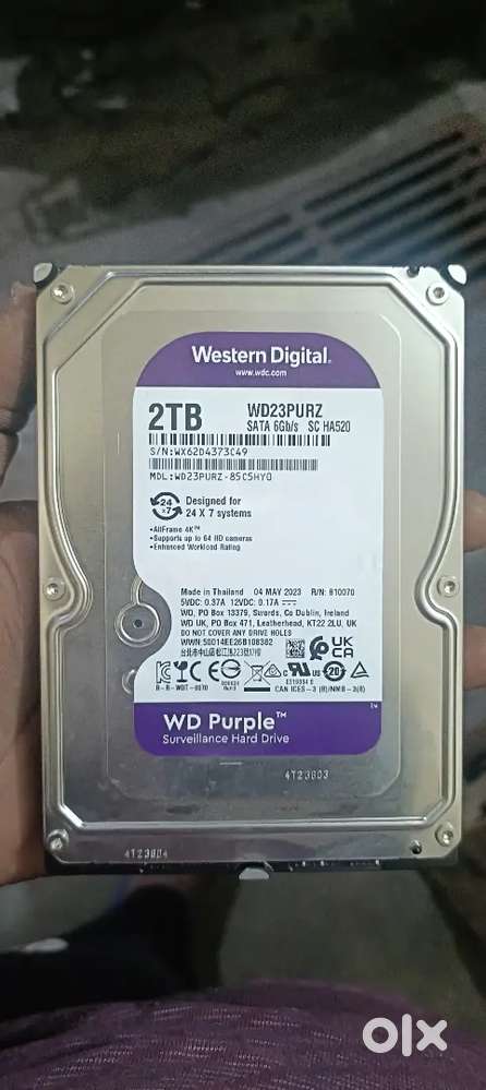 Hard disk 2tb