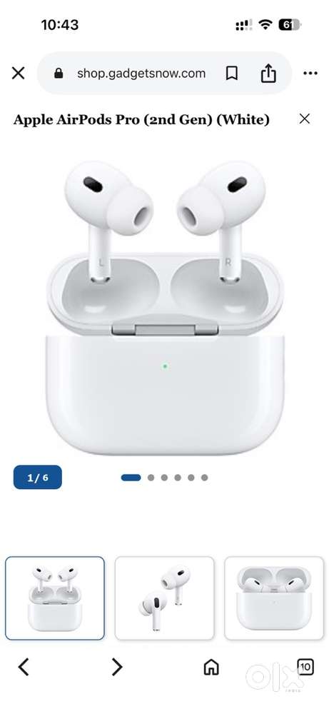 Apple airpods 2 pro generation 2month old brand new condition