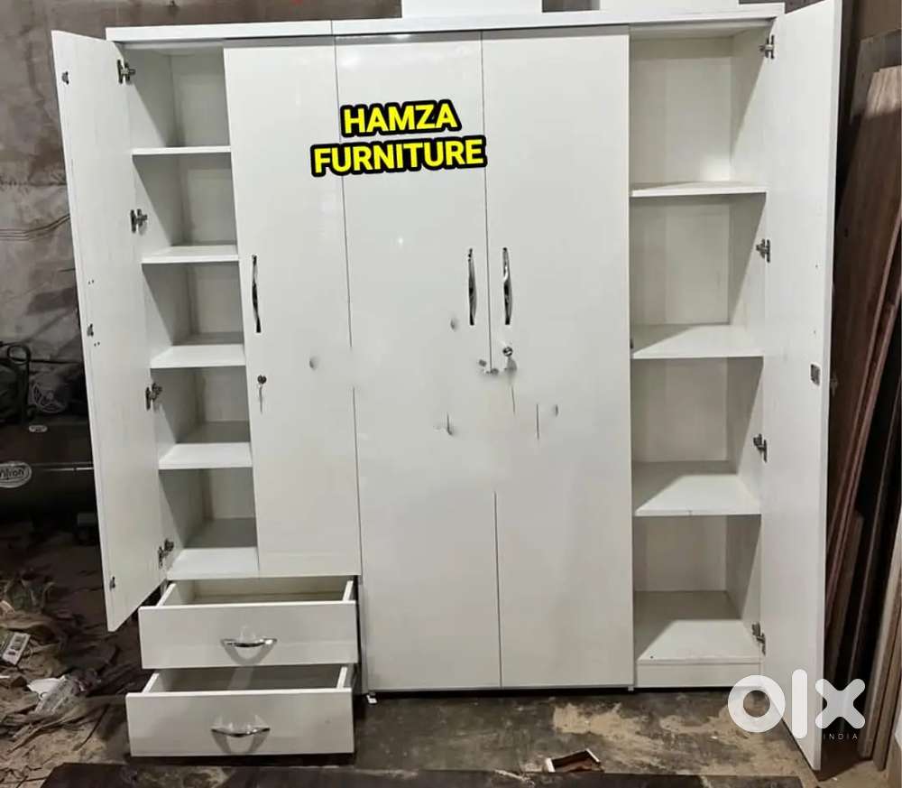 HAMZA FURNITURE New designer stylish look particle wood wardrobe 6by6