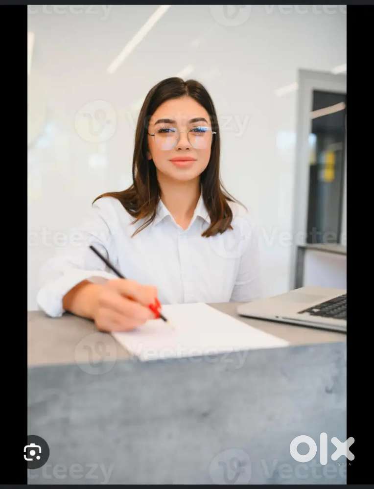 Good looking Receptionist girl requirement