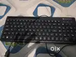 ZEBRONICS smooth button keyboard wired..