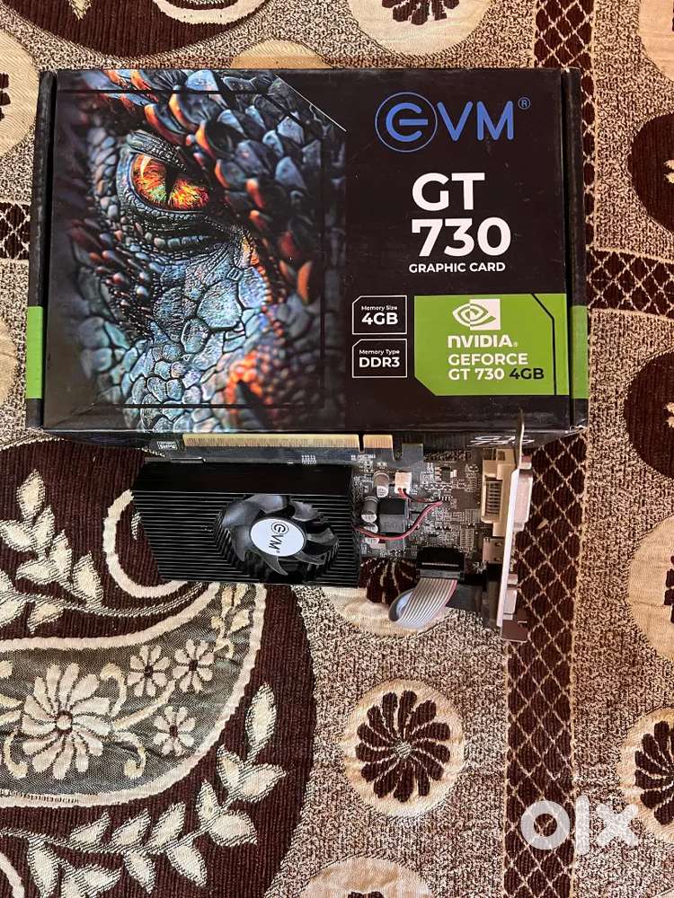 NVIDIA GT 730 4GB – 6 Months Used – Warranty Seal Intact