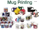 Sublimation coffee mug, T shirt, cap etc