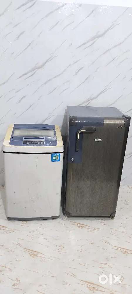 Single Door Fridge & Top load automatic washing machine combo offer