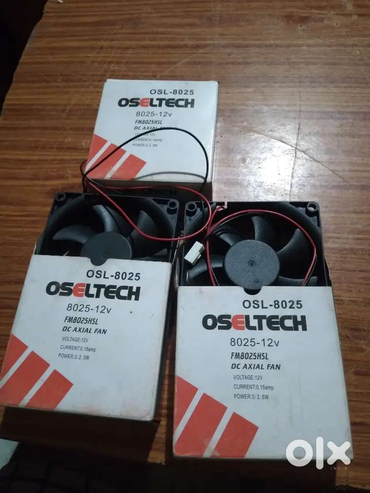CPU fans Oseltech pack of 3