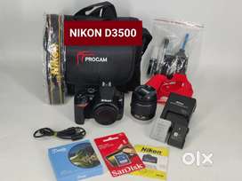 Nikon D3500 with 18-55mm lens CD02