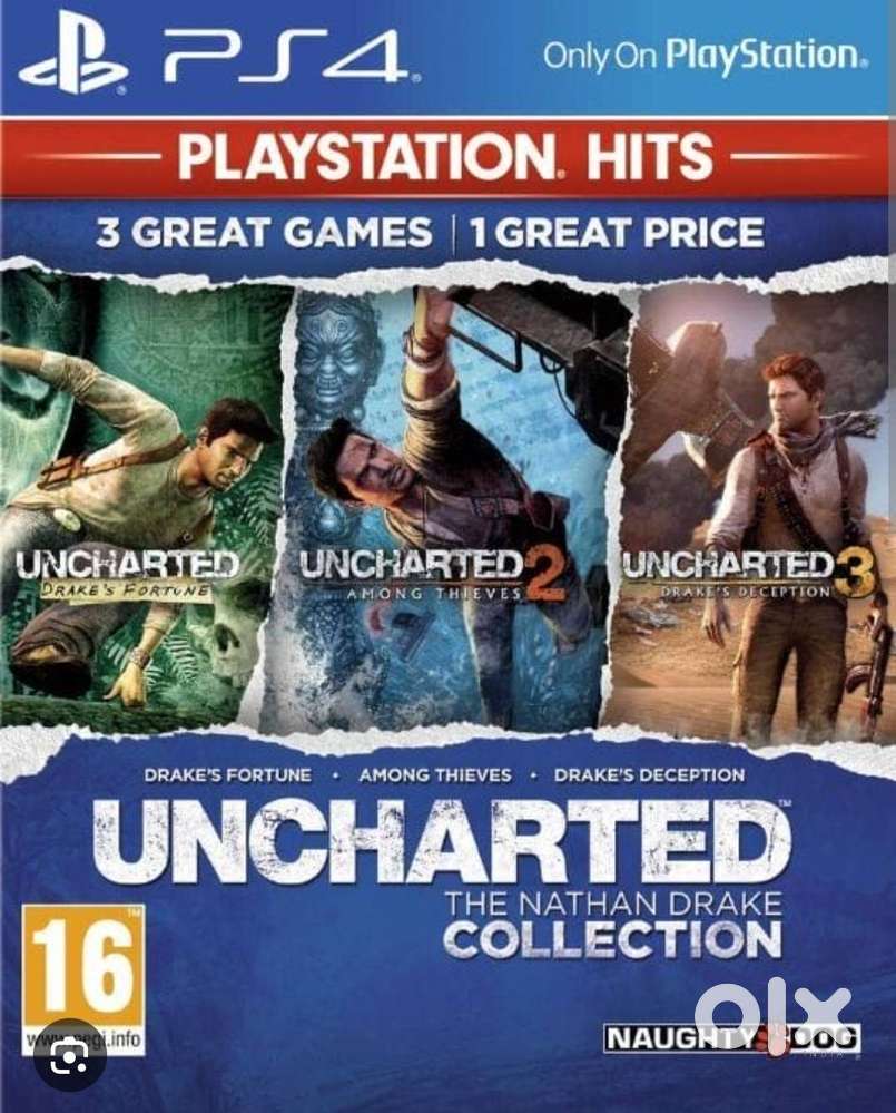 Uncharted game nathan drake collection