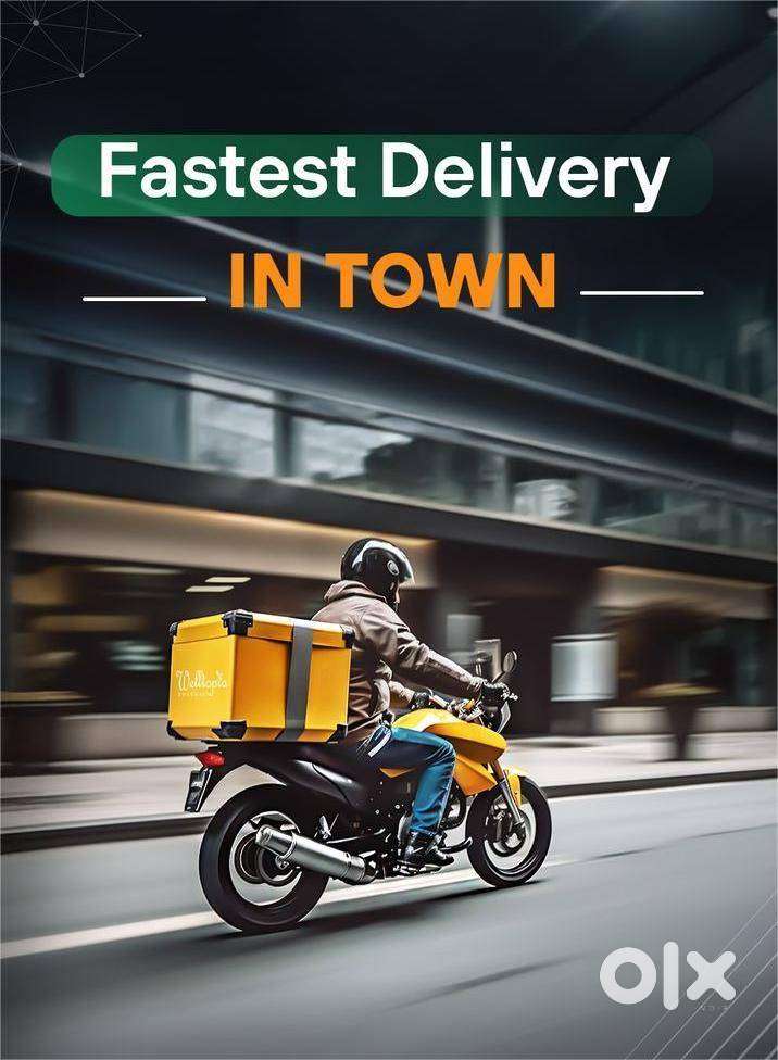 Delivry Rider hrings in your City near location work